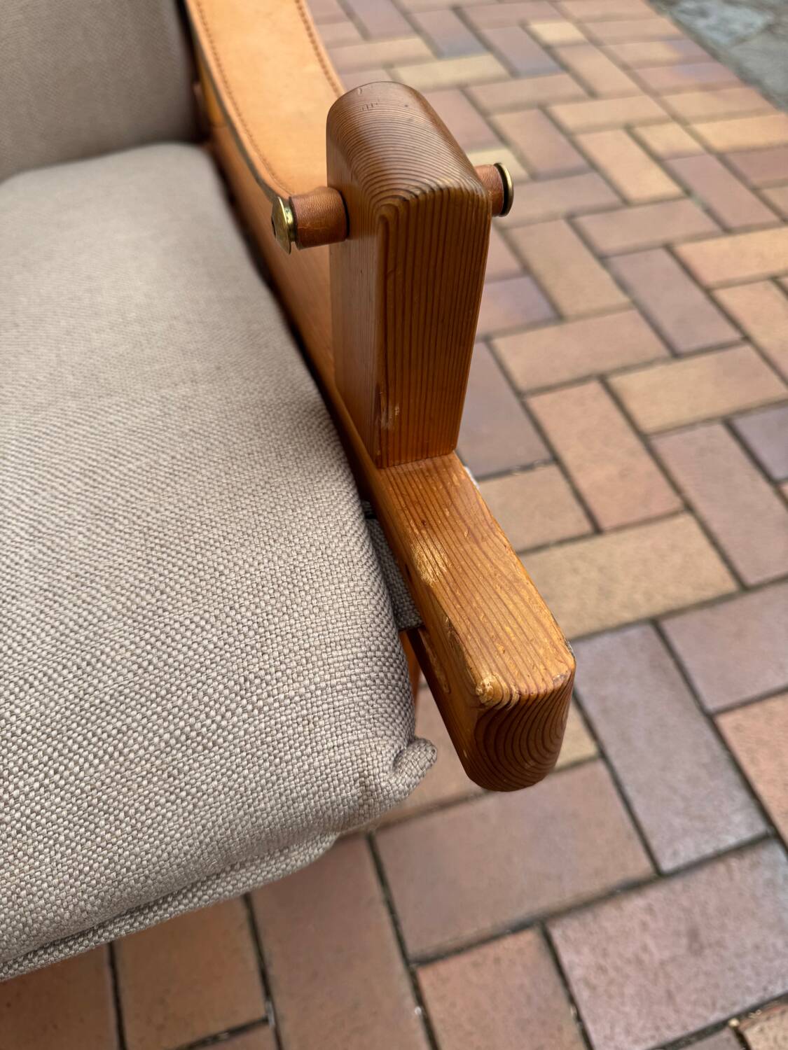 Chaise safari vintage "Hunter" par Torbjørn Afdal, 1960, Norvège