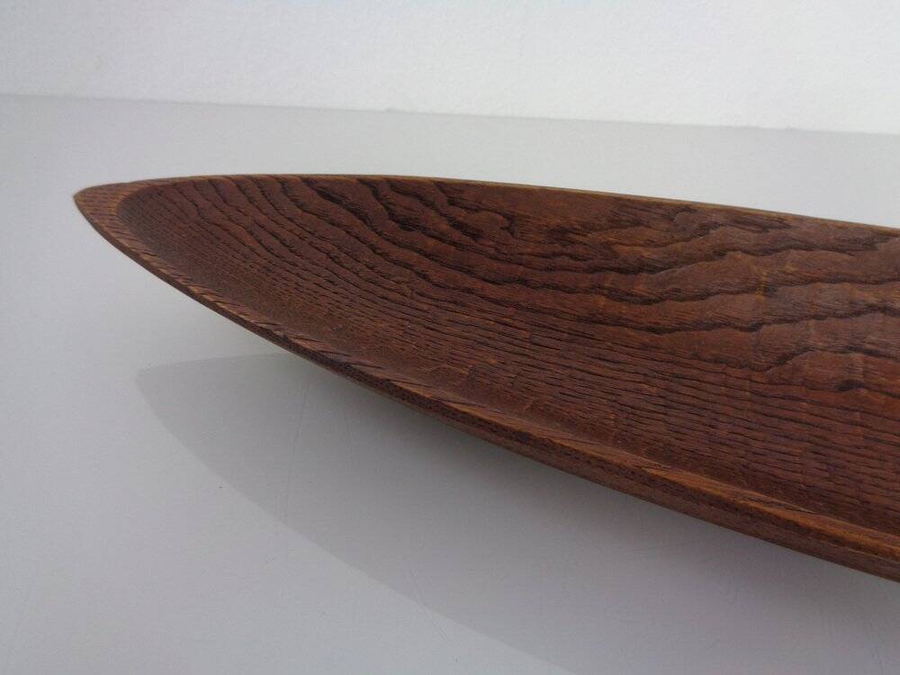 Large Italian Wooden Bowls by Fulgenzi, 1960s, Set of 2