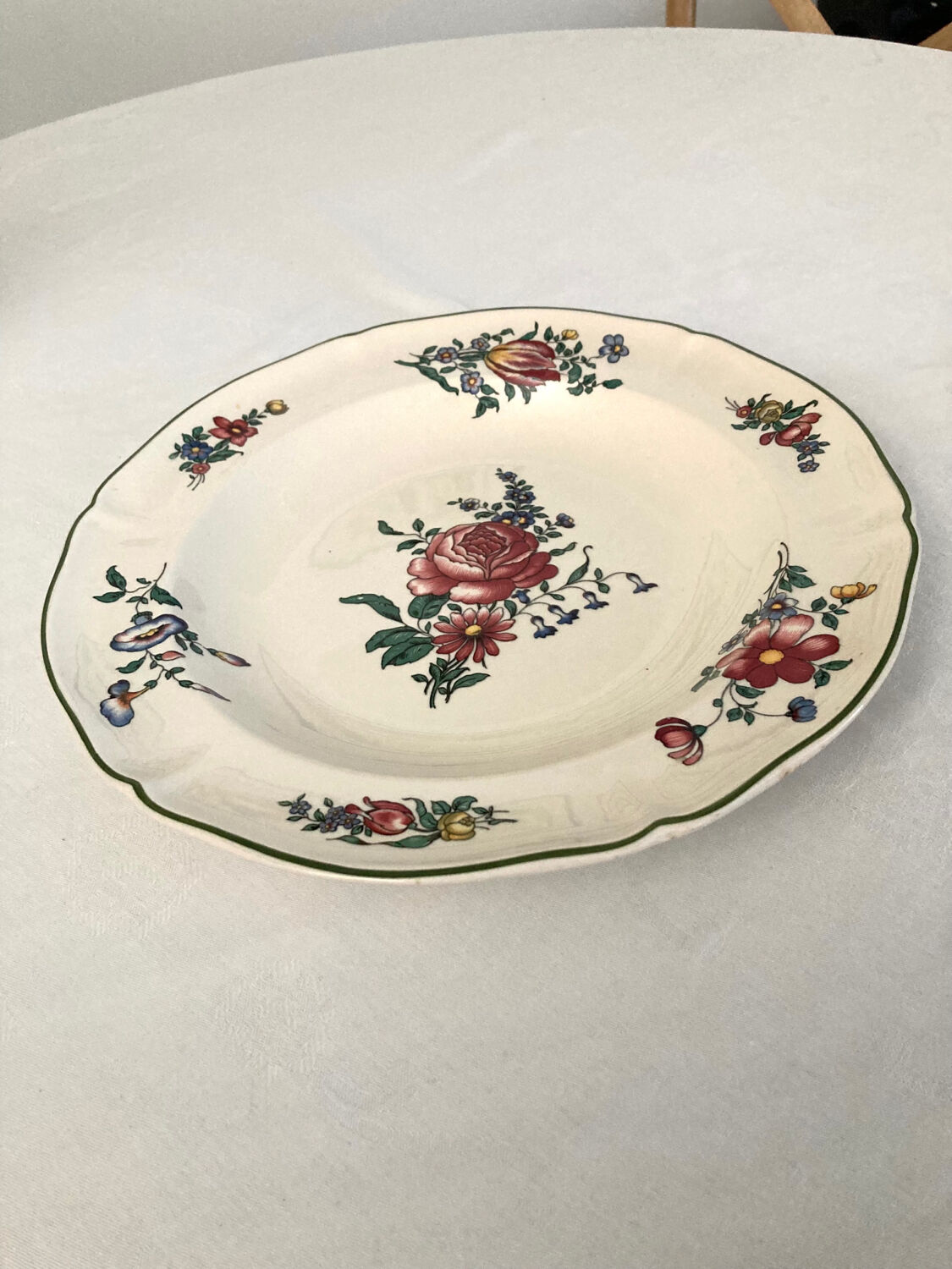 Large round dish Villeroy and Boch Service 1562 Old Strasbourg