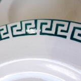 6 soup plates from Digoin Sarreguemines