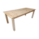 Renovated rectangular dining table