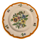 Plate signed