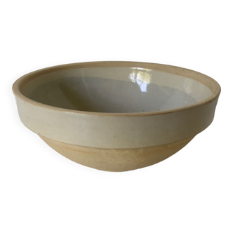 Large grey salad bowl Digoin Selency x Monoprix Croisé Laroche