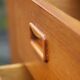 Enfilade scandinave en teck clair 1960