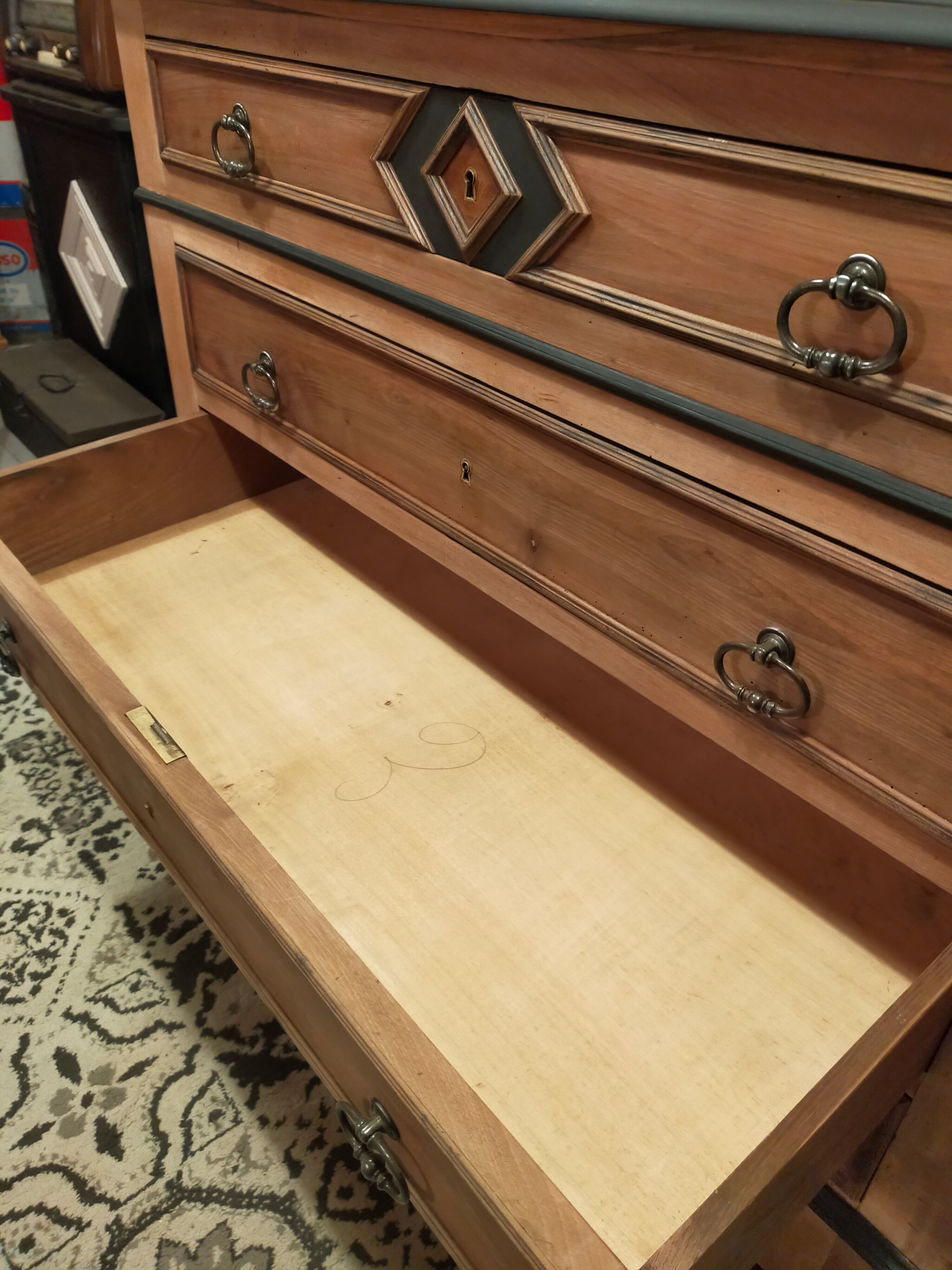 Commode ancienne, début XIXème siècle, remise au goût du jour