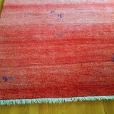 Gabgeh persian carpet, authentic, hand-knotted high wool, ttb condition, cleaned, invoice certificate