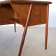 Danish Teak Desk By Gunner Nielsen for Tibergaard