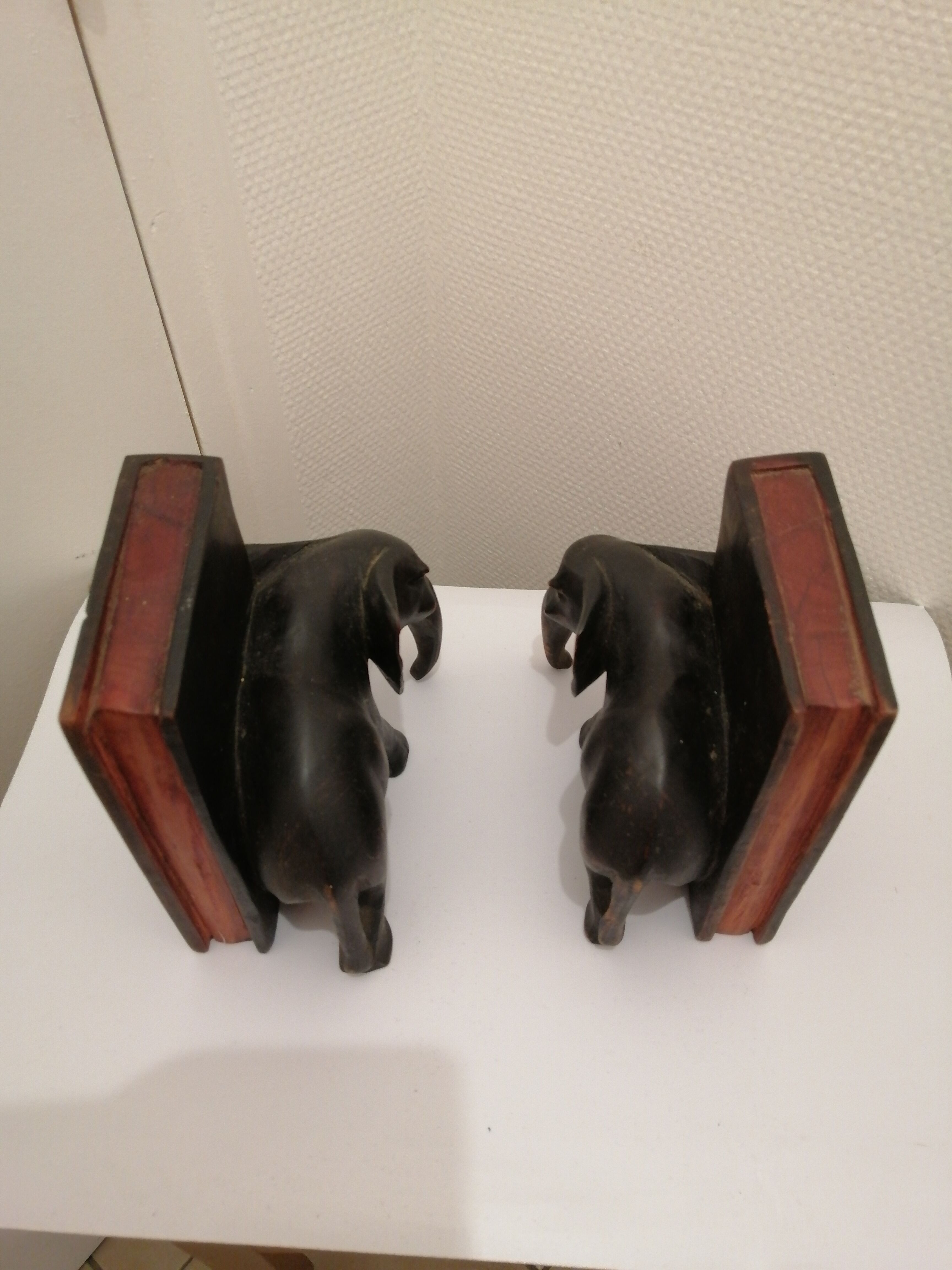 Greenhouse books wooden elephants