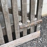 Paire de portes en bois