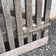 Paire de portes en bois