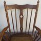 Pair armchair low high-back scandinavian 50/60