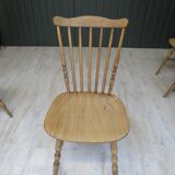 Suite of 8 chairs bistro model Tacoma Baumann