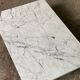 Marble and chrome coffee table, 1970