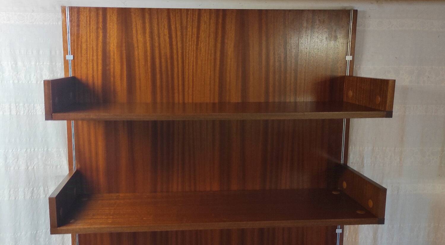 Hanging wall bookcase - mid 20th century