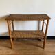 Vintage rattan shelf, console