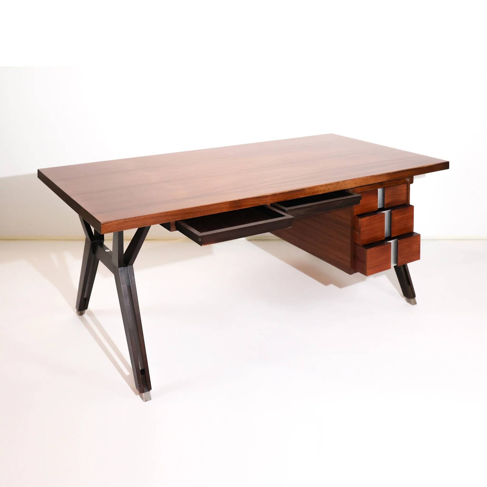 Vintage executive desk "Terni" by Ico Parisi for MIM Roma, 1958