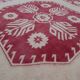 Vintage handmade Turkish rug 200x298 cm