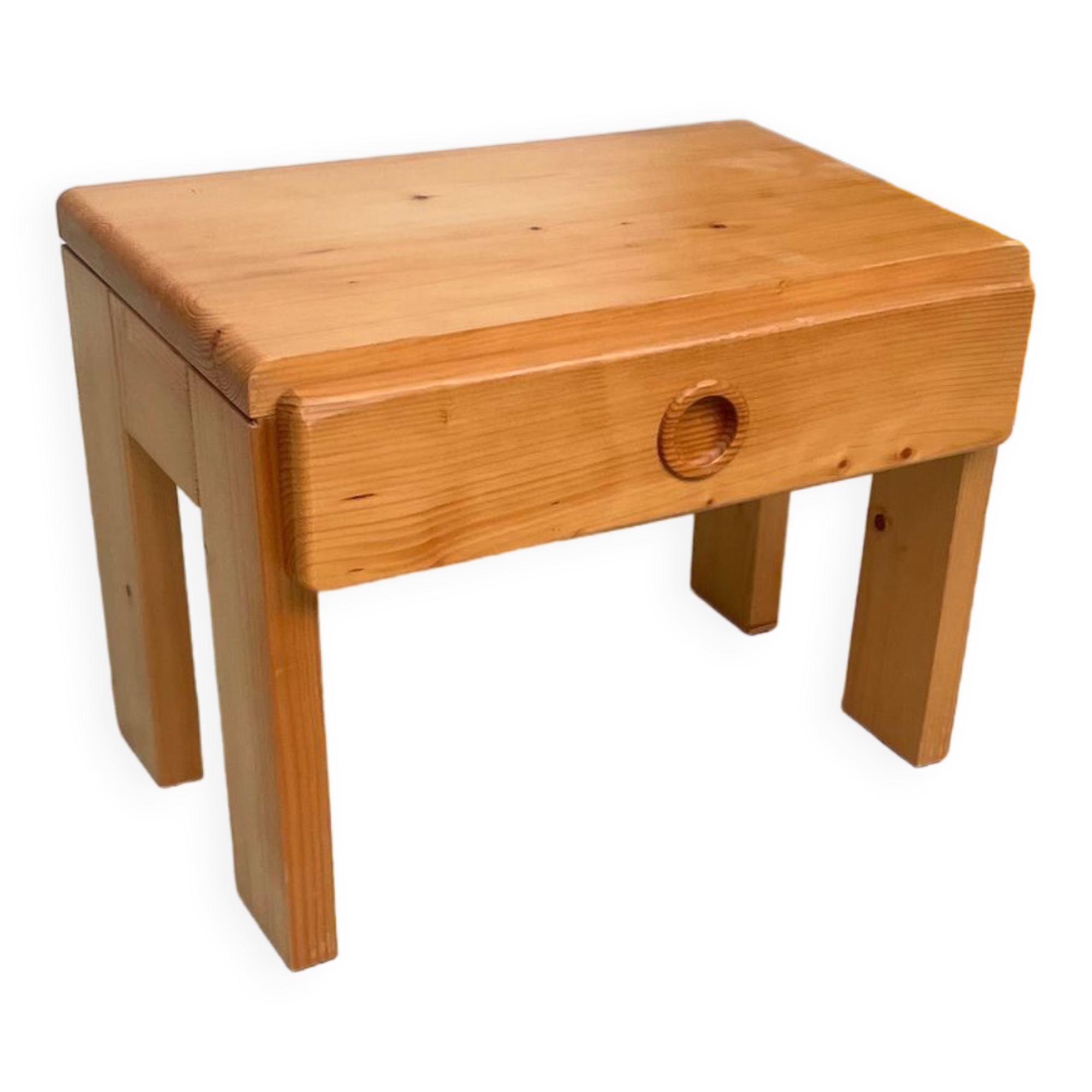 Bedside table in pine