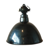 Industrial hanging lamp by Leuchtenbau WIttenberg, 1950s