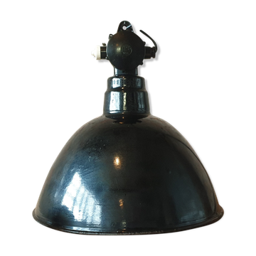 Suspension industrielle d’usine par Leuchtenbau WIttenberg, années 1950