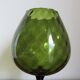 Vase italien en verre soufflé années 70