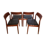 Ensemble 4 chaises scandinaves