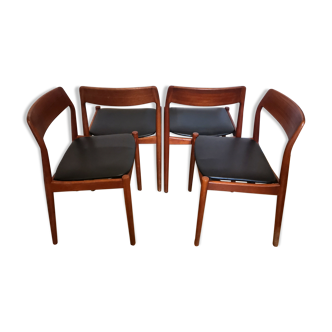 Set 4 Scandinavian chairs