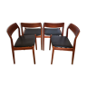 Set 4 Scandinavian chairs