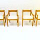 4 dining chairs "Carimate" by Vico Magistretti for Cassina,