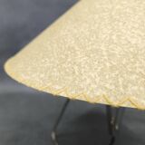 Helena Frantova Table Lamp 1960s Chrome Paper Shade