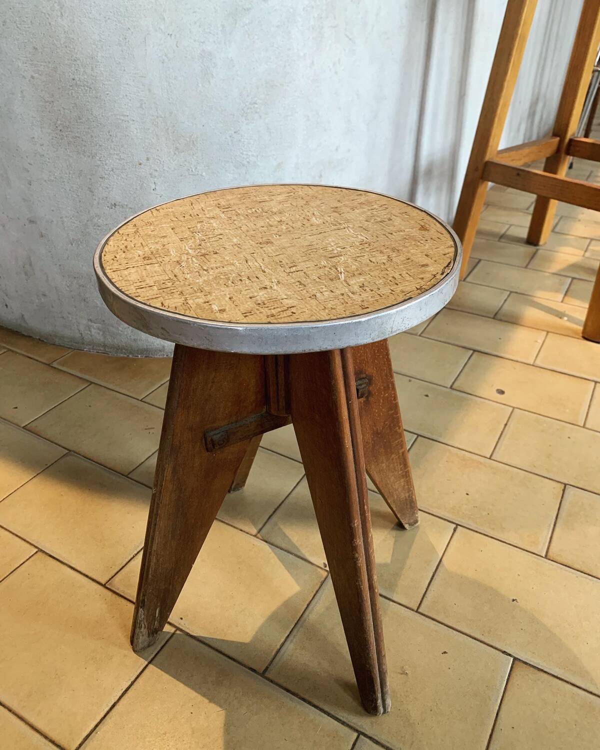 Handcrafted stool