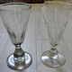 Duo of absinthe glasses
