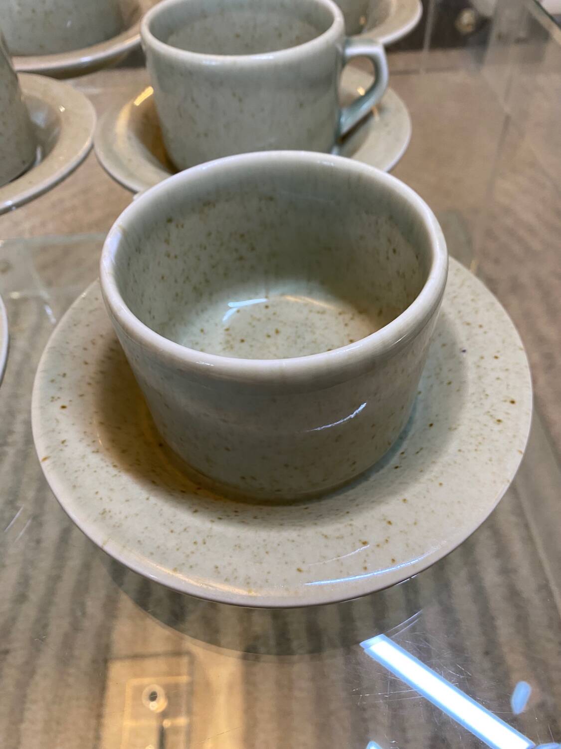 Service à café vintage en porcelaine de Virebent