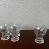 5 verres à shot iittala Kekkerit par Timo Sarpaneva, Finlande
