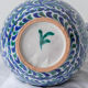 Fajalauza Ceramic Table Lamp with Hand-Woven Lampshade, Granada, Spain