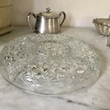 Silver metal aperitif tray circa 1950