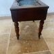 Mahogany bidet Napoleon III with zinc interior