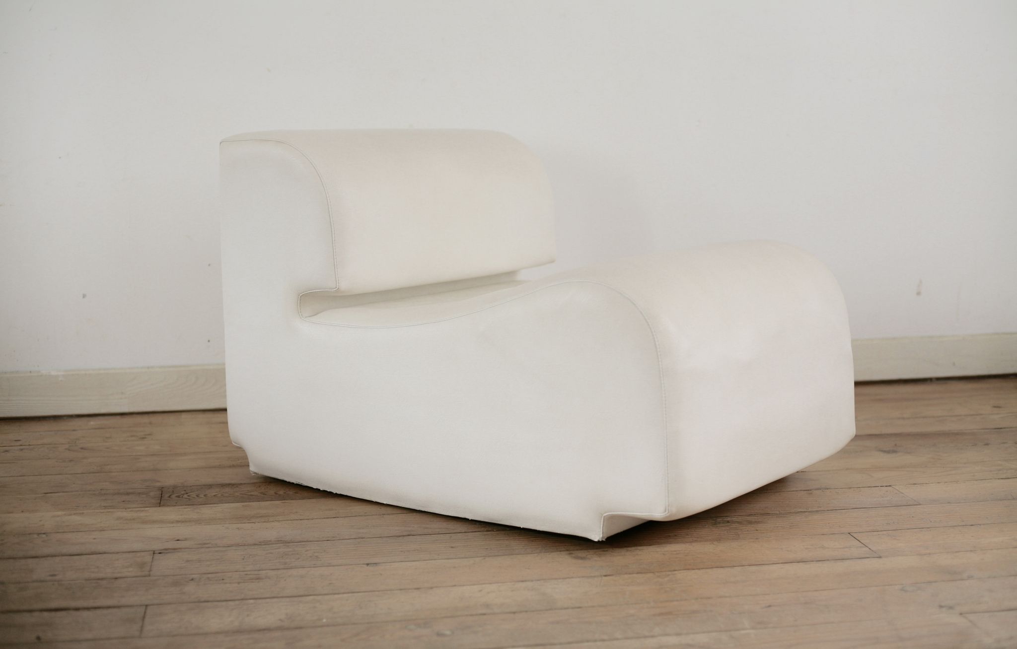 Cini Boeri chair Bobo model Arflex edition International Furniture Broadcast, Italy 1968
