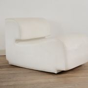 Cini Boeri chair Bobo model Arflex edition International Furniture Broadcast, Italy 1968
