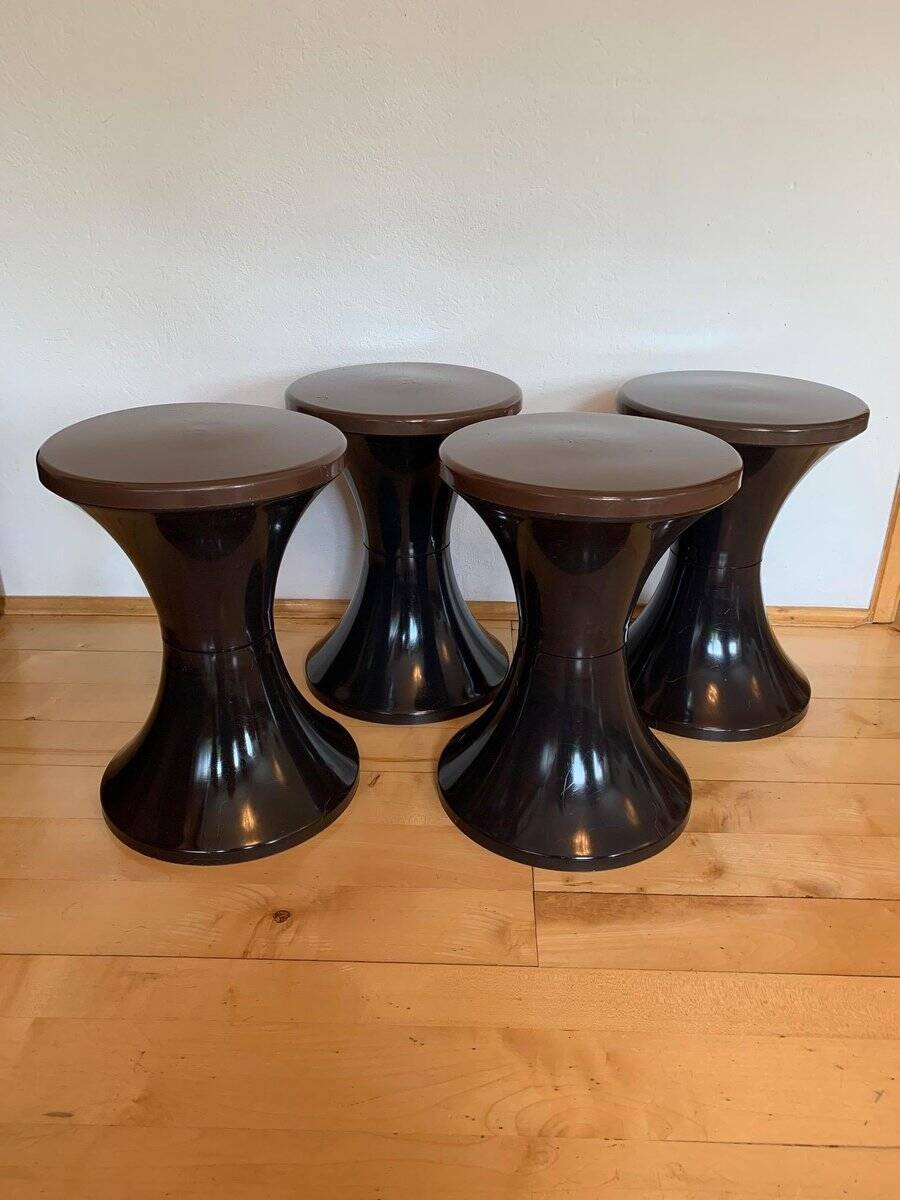 Tulip Tulpen stools, 1970s, set of 4