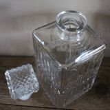 80s crystal whiskey decanter