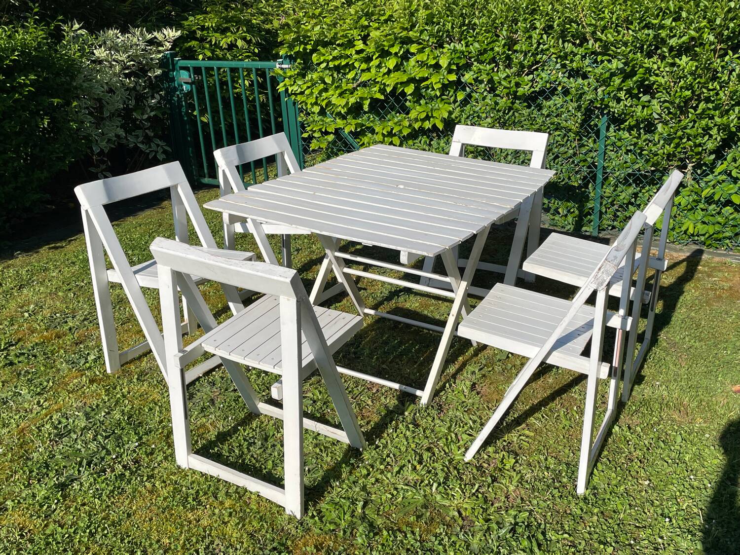 Salon de jardin italien vintage