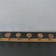 Old coat rack 1900 in vintage wood
