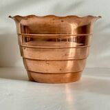 Copper planter “mur de barrez” 1960s