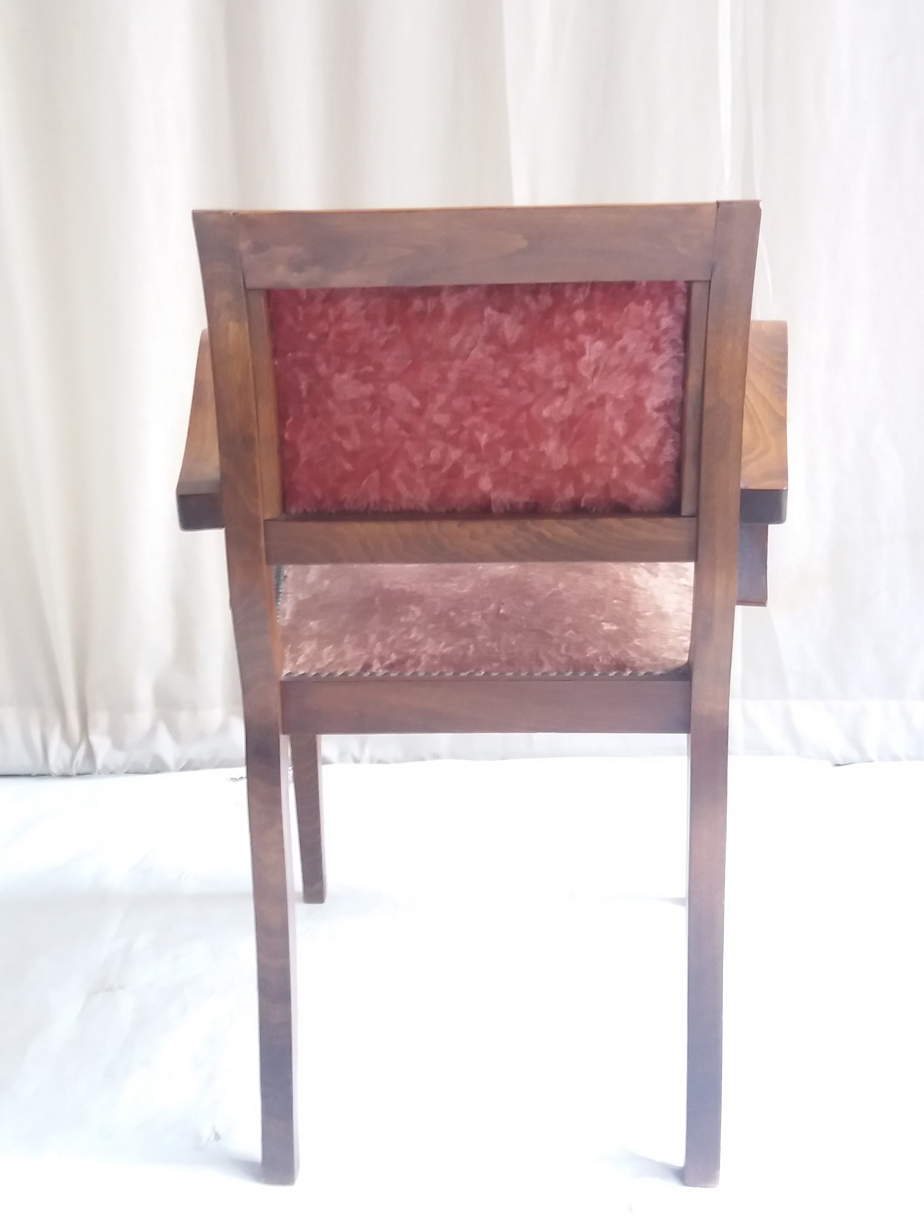 Vintage 1950 bridge chair