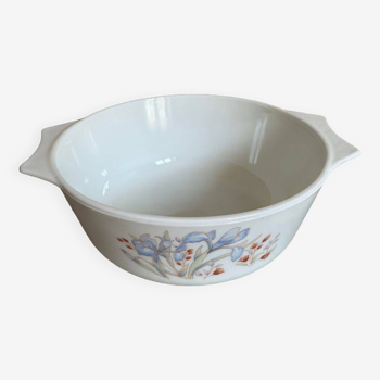 Blue Iris Pyrex dish