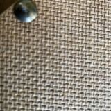 Round mirror tray scoubidou 50s/60s