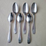 6 SFAM Chambly Model Soup Spoons