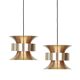 Pair of 2 vintage lamps Trava by Carl Thore, 1960s