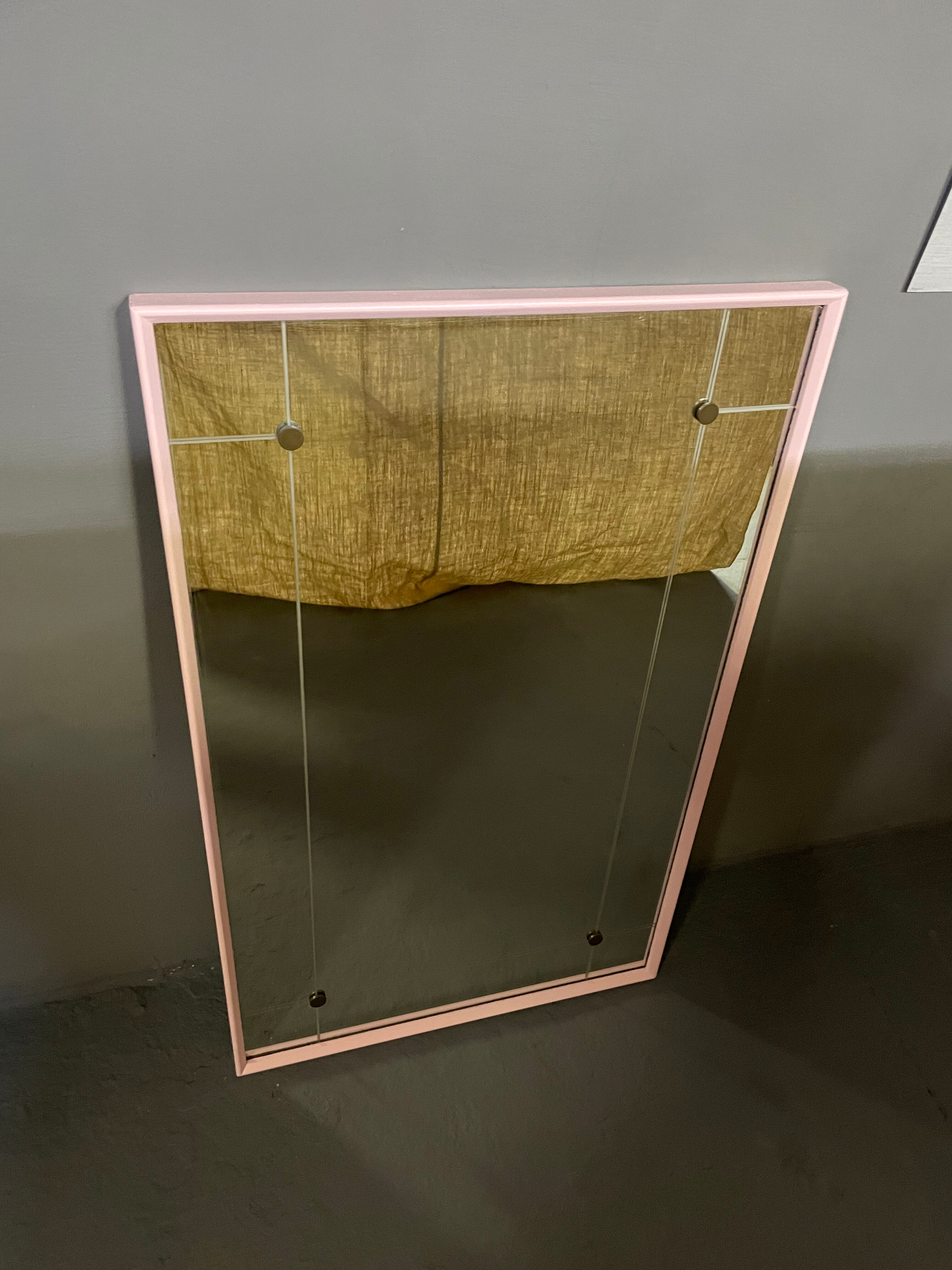 Mirror XL Pink Art Deco